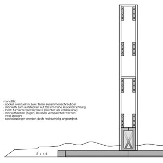 17C3 CCC Chaos Computer Congress c-base Art & Beauty Art&Beauty Monolith Christian Bennat Marten Suhr Projekt Bau