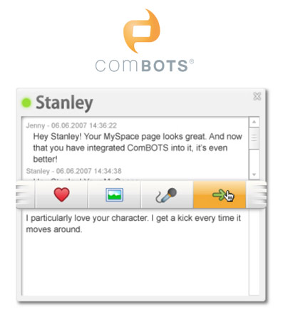 Combots Chat Neofonie Christian Bennat Flash Programmierung