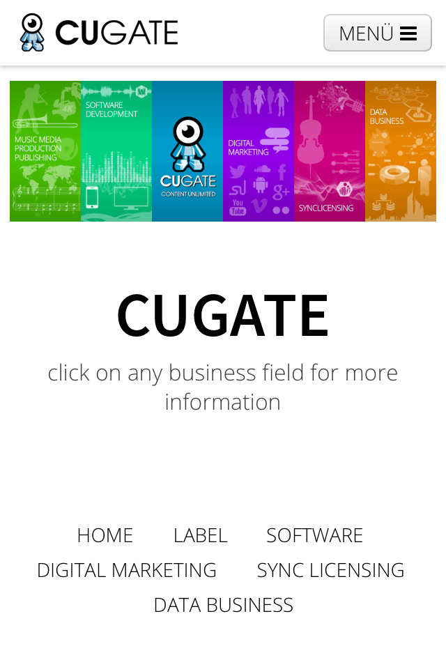 Cugate Banner Christian Bennat Illustration Layout Design UI Infographic