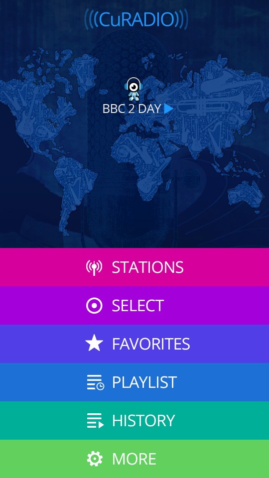 Cugate Radio App 2 Christian Bennat Programmierung UX UI Design Beratung Konzeption Interactiv 