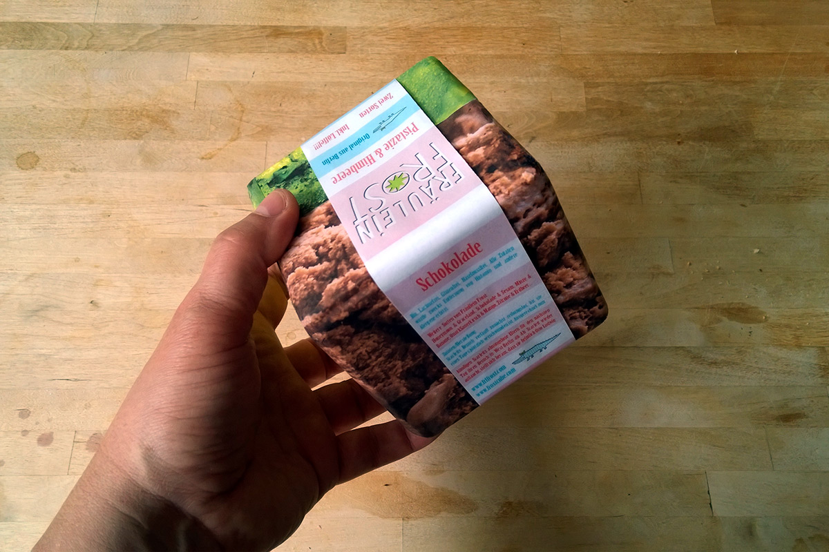 FrostCube Frost Cube Fräulein Frost Eis Verpackung Christian Bennat Design 