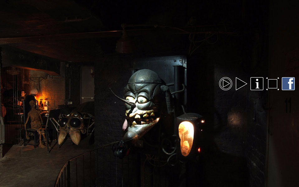 Monsterkabinett Christian Bennat Website Design Flash UX UI Programmierung