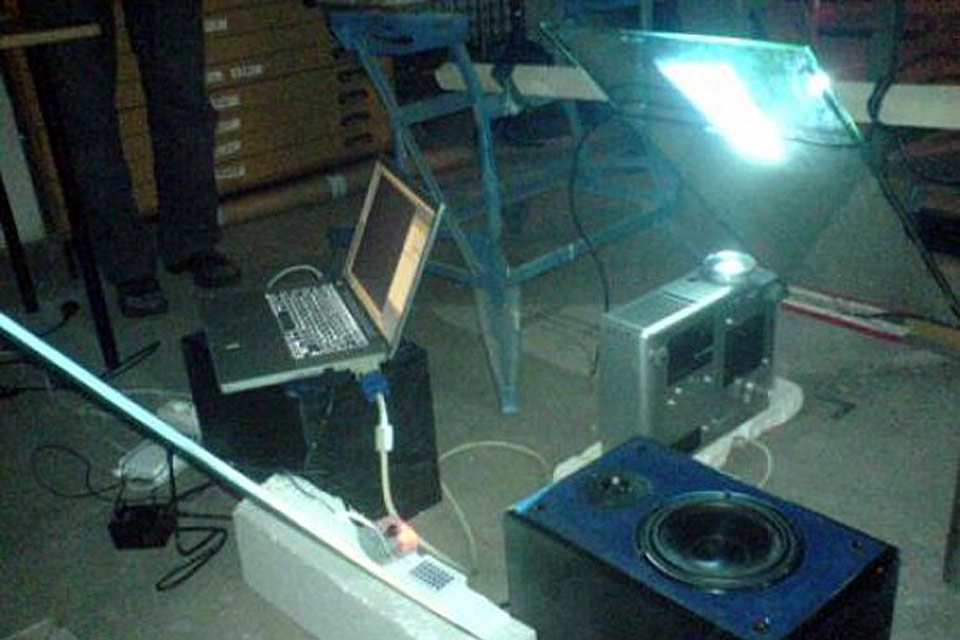 MTC Multi Touch Console Christian Bennat Projekt Technik Projekt Invention Bau Mirko Fichtner cbase 