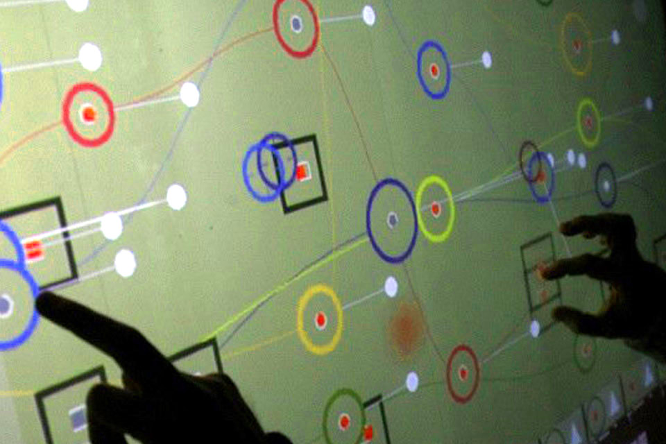 MTC Multi Touch Console Christian Bennat Projekt Technik Projekt Invention Bau Mirko Fichtner cbase 
