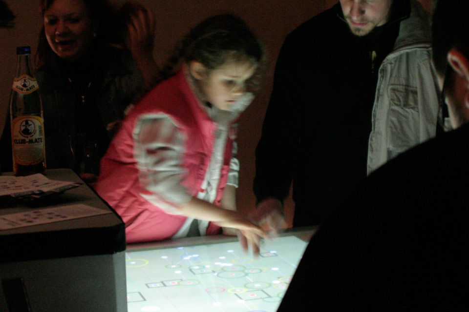 MTC Multi Touch Console Christian Bennat Projekt Technik Projekt Invention Bau Mirko Fichtner cbase 