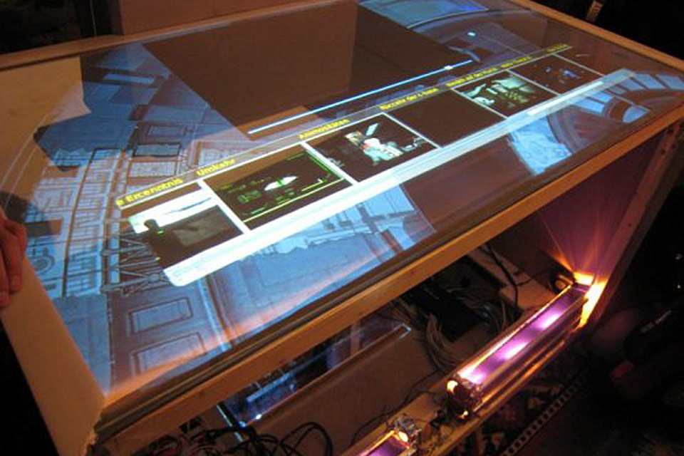 MTC Multi Touch Console Christian Bennat Projekt Technik Projekt Invention Bau Mirko Fichtner cbase 