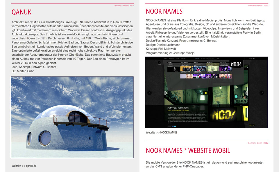 NewsPub CMS Blog Bennat Konzept Design Flash UX UI PHP HTML Programmierung Projekt