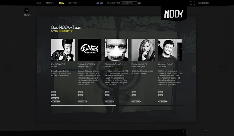 Nook Bennat Phil Meinwelt Beratung Flash Programmierung UX UI Animation Webvideo Website 