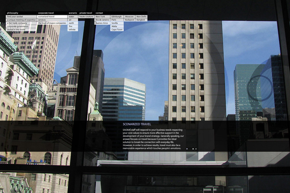 Saobai Bennat Website Design Flash UX UI Pogrammierung