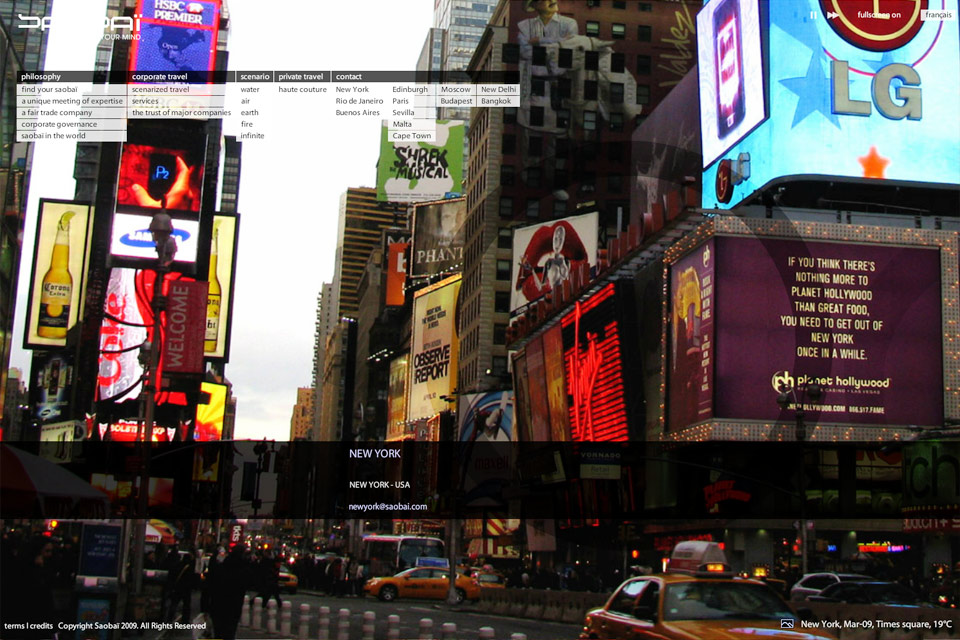 Saobai Bennat Website Design Flash UX UI Pogrammierung