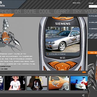 Siemens M55 Raumstation Bennat Flash