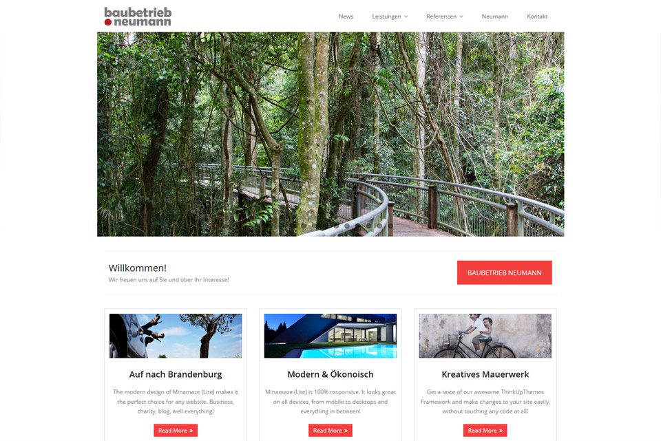 WP 2015 Bennat Website WordPress