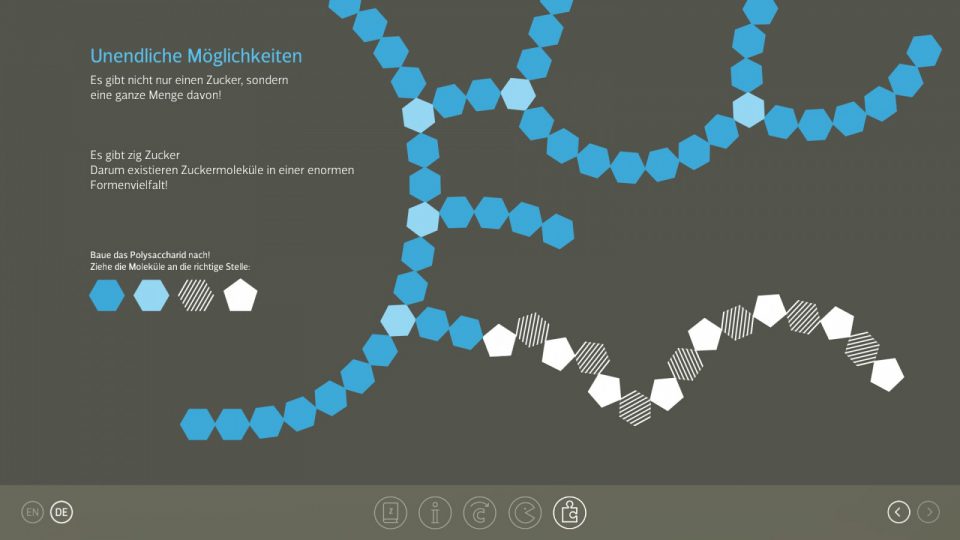ZZ425 Alles Zucker Bennat App Design UX UI Programmierung Unity C-Sharp