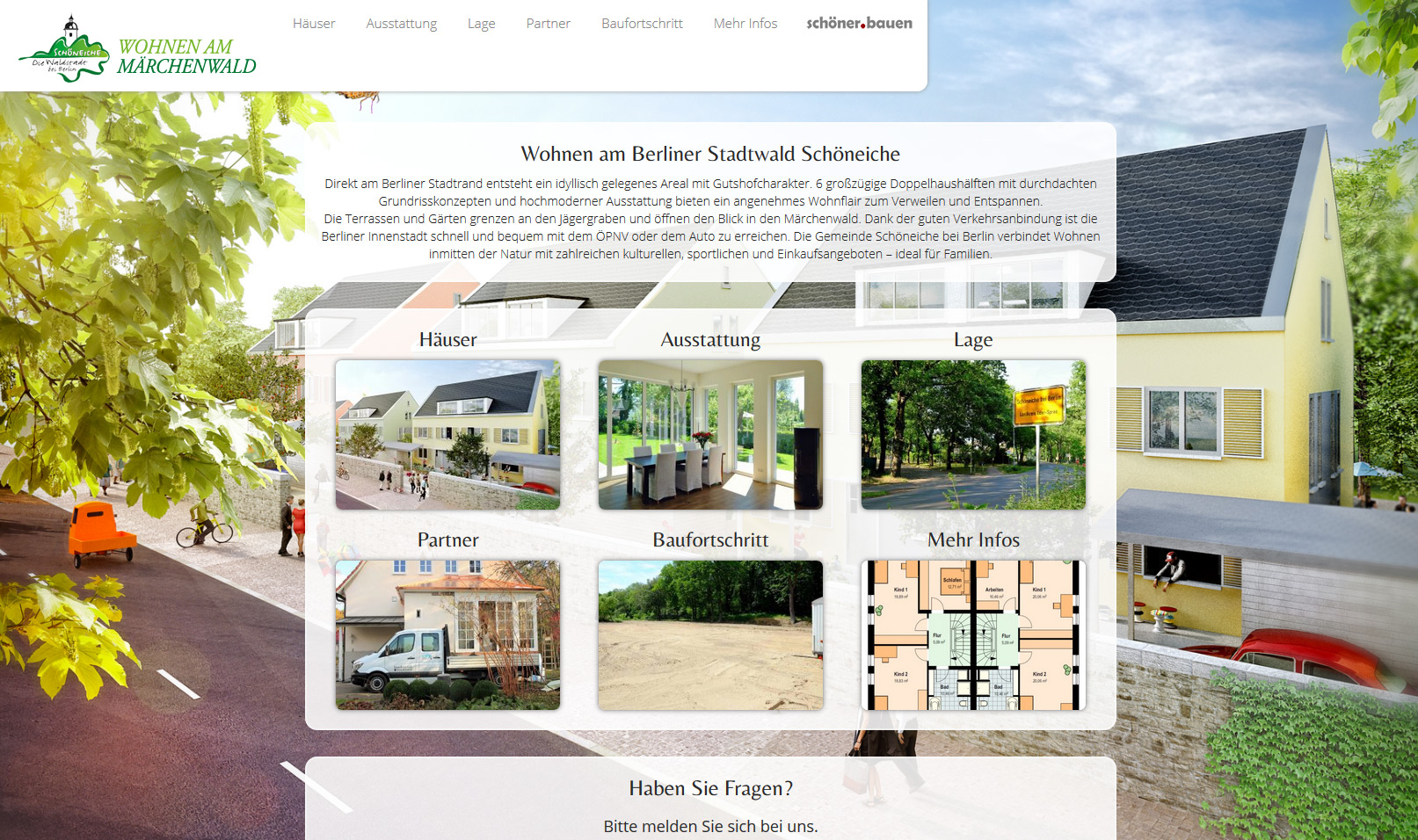 WP WordPress Wohnen im Märchenwald 2017 Christian Bennat Website WordPress