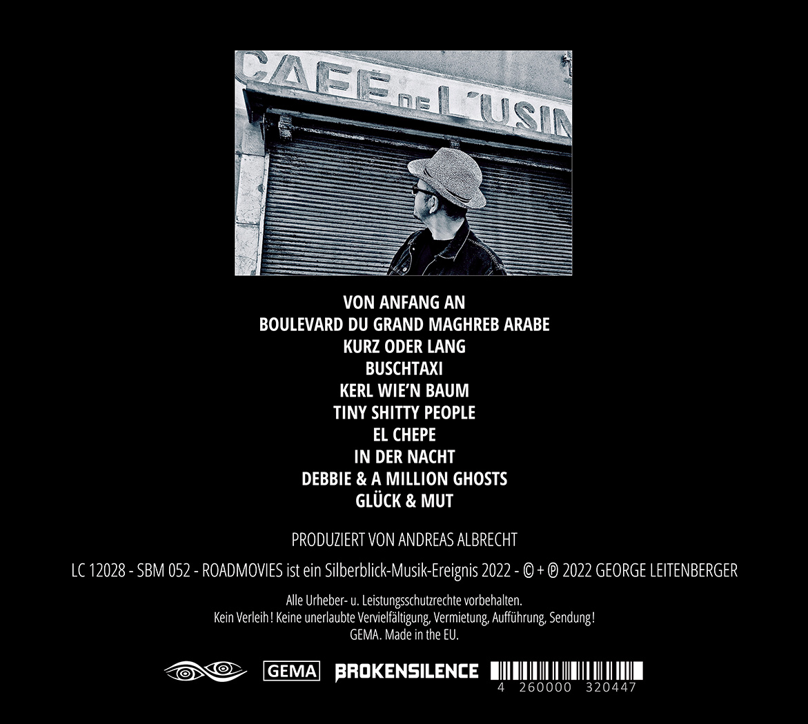 Musik-CD-George-Leitenberger-Roadmovies-DigiPack-Layout-Design-Christian-Bennat-Berlin-2022